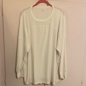 Old Navy Active white Long Sleeve Top